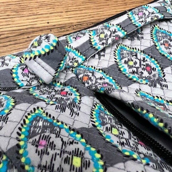 Vera Bradley Hadley On The Go Satchel Bag in Paisley Stripes. - Picture 11 of 11